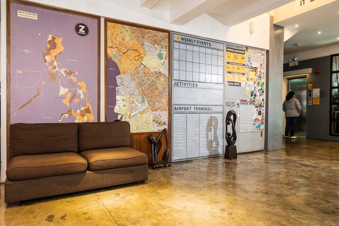 Imagen de los interiores del Hostel Z, Makati. Foto 16