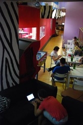 Imagen de los interiores del Hostel Zebra, Mil&aacute;n. Foto 7