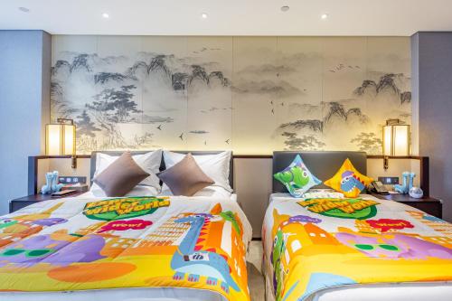 Imagen general del Hotel 丽呈東谷酒店保定客运中心店. Foto 11