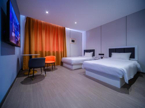 Imagen general del Hotel 浅予酒店 青岛北站店. Foto 7