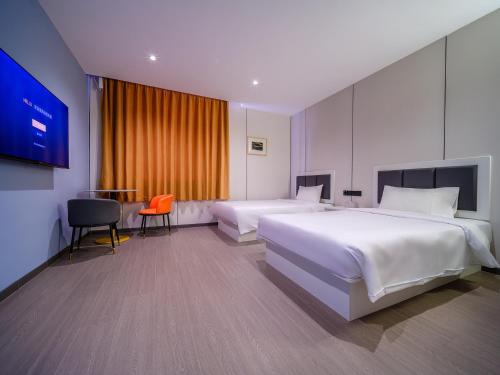 Imagen general del Hotel 浅予酒店 青岛北站店. Foto 9