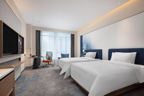 Imagen general del Hotel 广州新塘高铁站希尔顿欢朋酒店. Foto 8