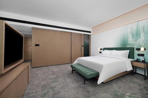 Imagen general del Hotel 广州新塘高铁站希尔顿欢朋酒店. Foto 11