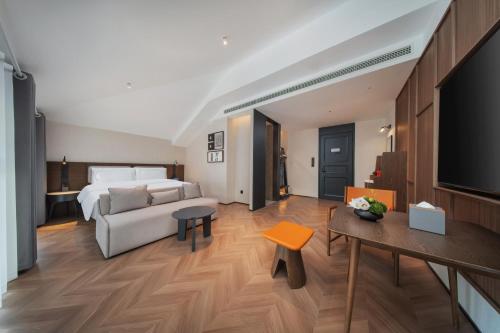 Imagen de la habitación del Hotel 南京钟山风景区逸扉酒店. Foto 19