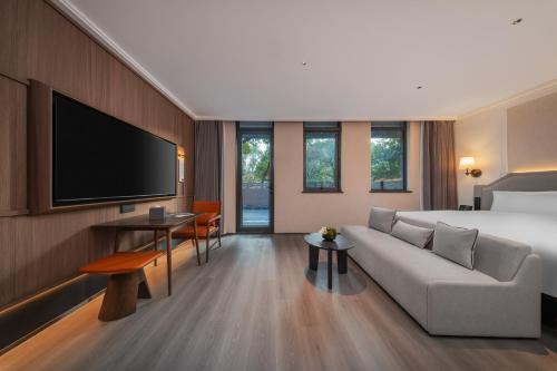 Imagen de la habitación del Hotel 南京钟山风景区逸扉酒店. Foto 20