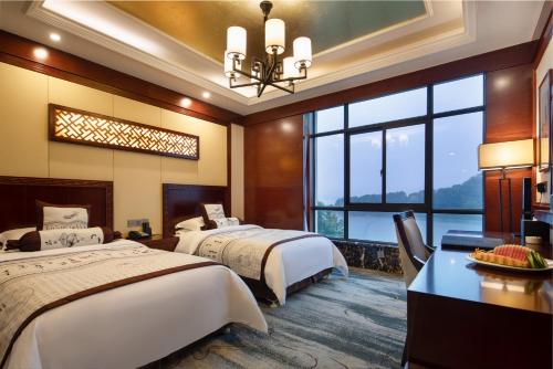 Imagen general del Hotel 天目湖静泊湖景酒店. Foto 11