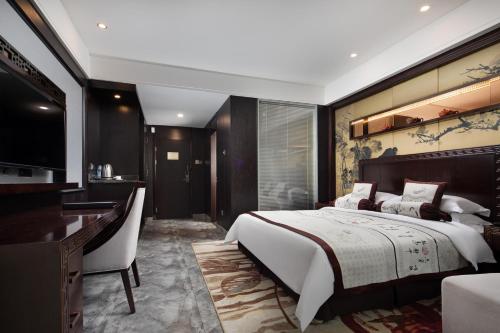 Imagen de la habitación del Hotel 天目湖静泊湖景酒店. Foto 18