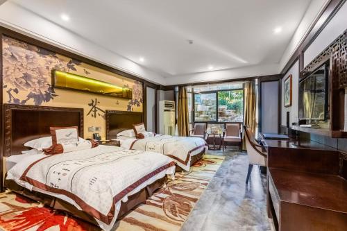 Imagen de la habitación del Hotel 天目湖静泊湖景酒店. Foto 19