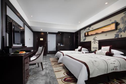 Imagen de la habitación del Hotel 天目湖静泊湖景酒店. Foto 20