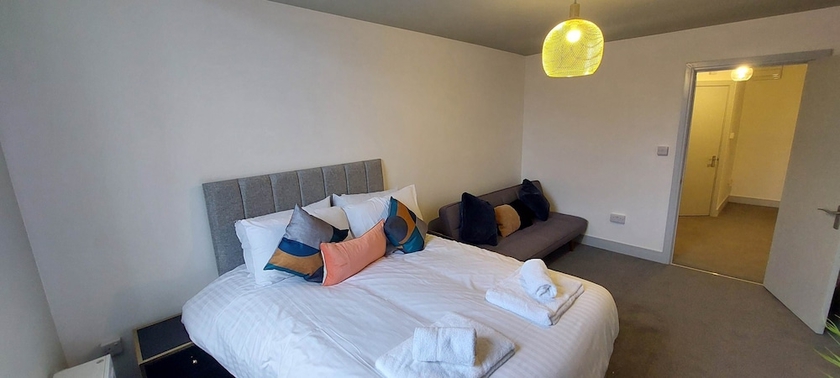 Imagen de la habitación del Hotel 1 Bdr Modern Living in The Old Bank Hse. Foto 12