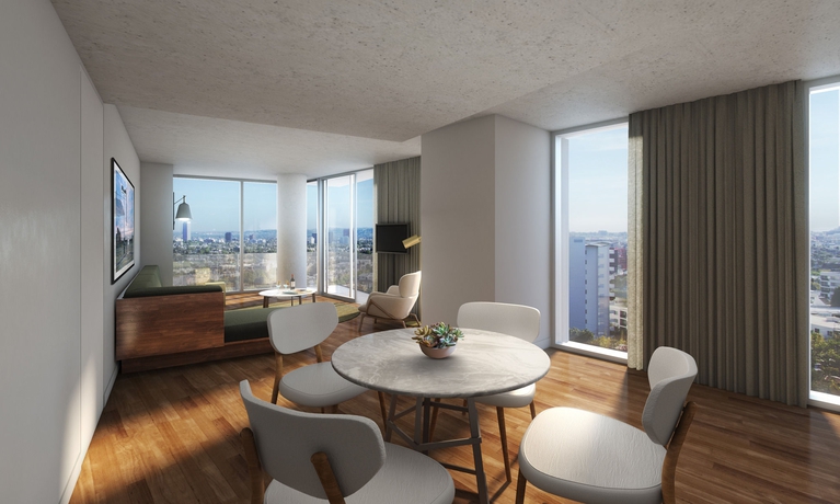 Imagen de los interiores del Hotel 1 West Hollywood. Foto 9