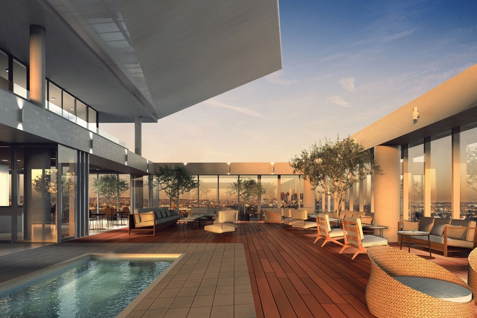 Imagen de la piscina del Hotel 1 West Hollywood. Foto 11