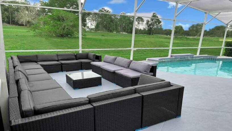 Imagen de la habitación del Hotel 14 RM Disney Estate Golf Resort Villa Pool Tennis. Foto 19