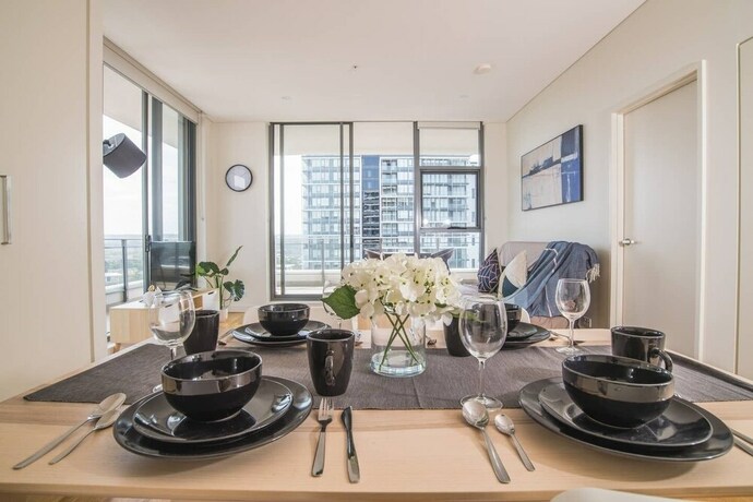 Imagen de la habitación del Hotel 17th Level 1bed1bath Apt Macquaire Park+wifi+view. Foto 27