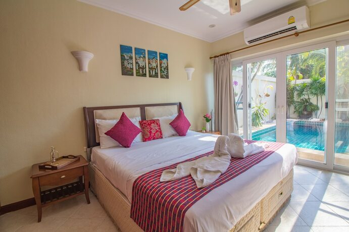 Imagen de la habitación del Hotel 2 Bed Majestic Villa Near Beach. Foto 25