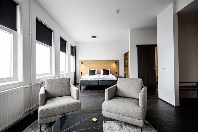 Imagen de la habitación del Hotel 201. Foto 13