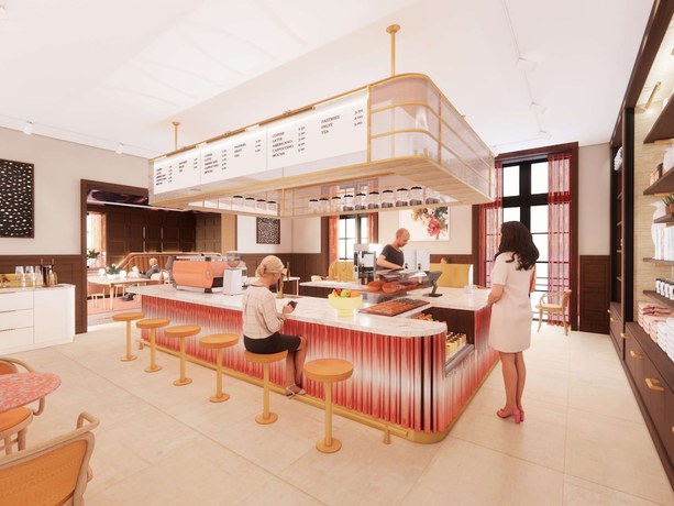 Imagen del bar/restaurante del Hotel 21C Museum St Louis. Foto 4