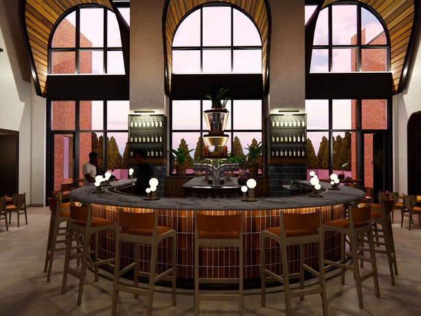 Imagen del bar/restaurante del Hotel 21C Museum St Louis. Foto 5