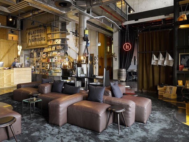 Imagen de los interiores del Hotel 25hours Hafencity. Foto 17