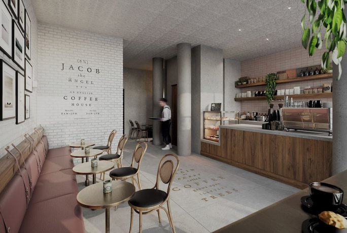 Imagen del bar/restaurante del Hotel 25hours Sydney The Olympia. Foto 3