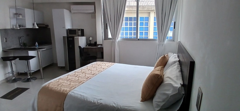 Imagen de la habitación del Hotel 302 Moderno Aparta-Suite en Versalles Tipo Loft - Cali Tower Suites and Lofts. Foto 7