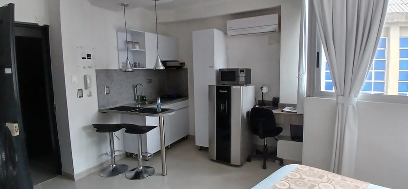 Imagen de la habitación del Hotel 302 Moderno Aparta-Suite en Versalles Tipo Loft - Cali Tower Suites and Lofts. Foto 12