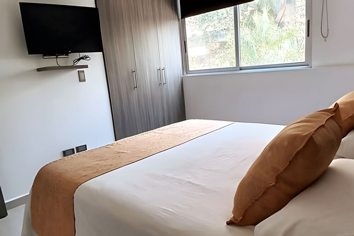 Imagen de la habitación del Hotel 303 Moderno Aparta-Suite en Versalles Tipo Loft - Cali Tower Suites and Lofts. Foto 5