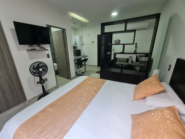 Imagen de la habitación del Hotel 305 Moderno Aparta-Suite en Versalles Tipo Loft - Cali Tower Suites and Lofts. Foto 2