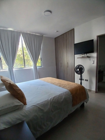 Imagen de la habitación del Hotel 305 Moderno Aparta-Suite en Versalles Tipo Loft - Cali Tower Suites and Lofts. Foto 8