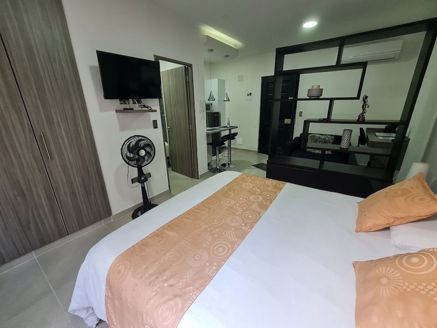 Imagen de la habitación del Hotel 305 Moderno Aparta-Suite en Versalles Tipo Loft - Cali Tower Suites and Lofts. Foto 13