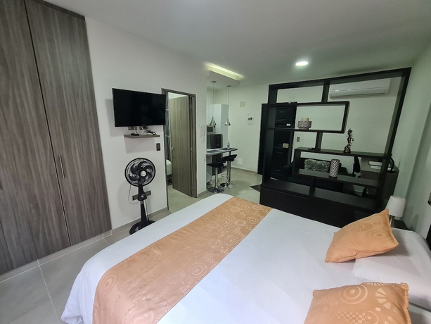 Imagen de la habitación del Hotel 305 Moderno Aparta-Suite en Versalles Tipo Loft - Cali Tower Suites and Lofts. Foto 15