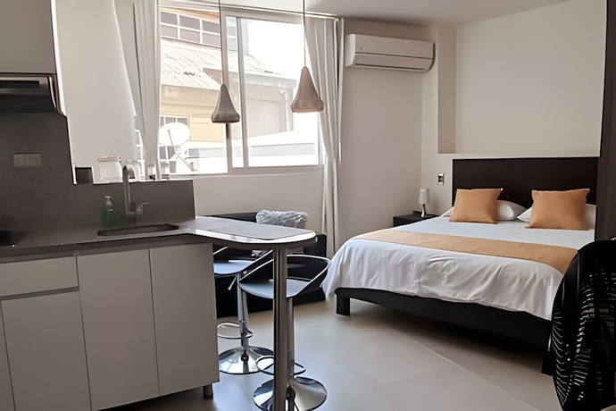 Imagen de la habitación del Hotel 306 Moderno Aparta-Suite en Versalles Tipo Loft - Cali Tower Suites and Lofts. Foto 5
