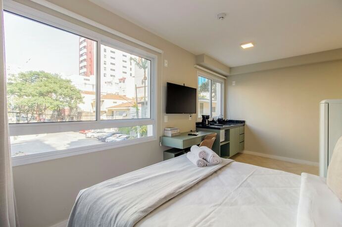 Imagen de la habitación del Hotel 360 Ascent Paulista. Foto 11