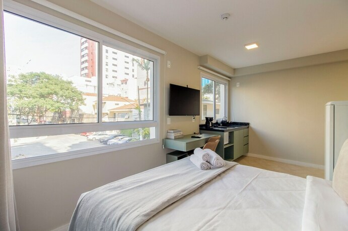 Imagen de la habitación del Hotel 360 Ascent Paulista. Foto 14