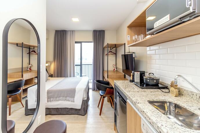 Imagen de la habitación del Hotel 360 Brooklin. Foto 15