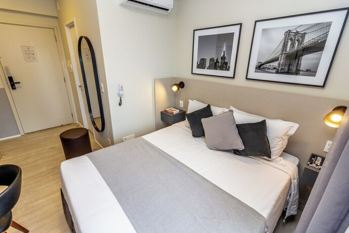 Imagen de la habitación del Hotel 360 Brooklin. Foto 17