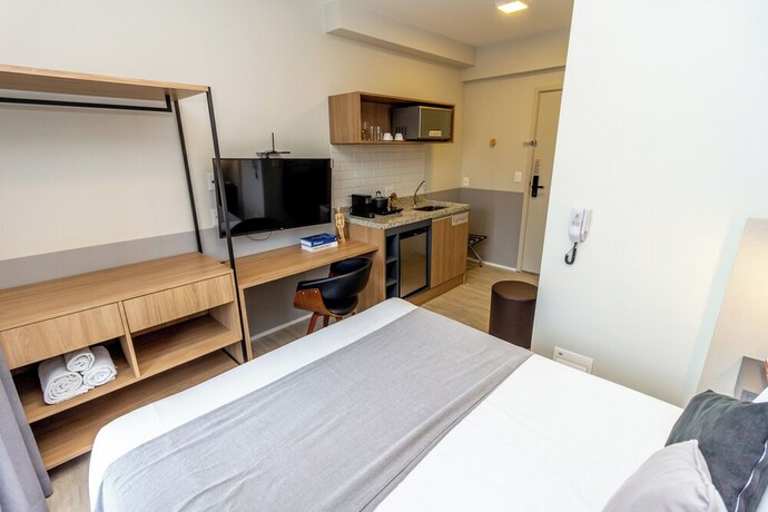 Imagen de la habitación del Hotel 360 Brooklin. Foto 19