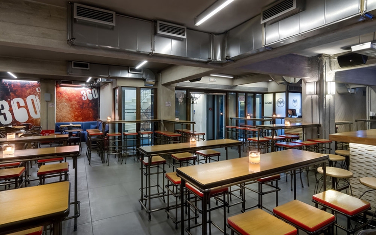 Imagen del bar/restaurante del Hotel 360 Degrees. Foto 10