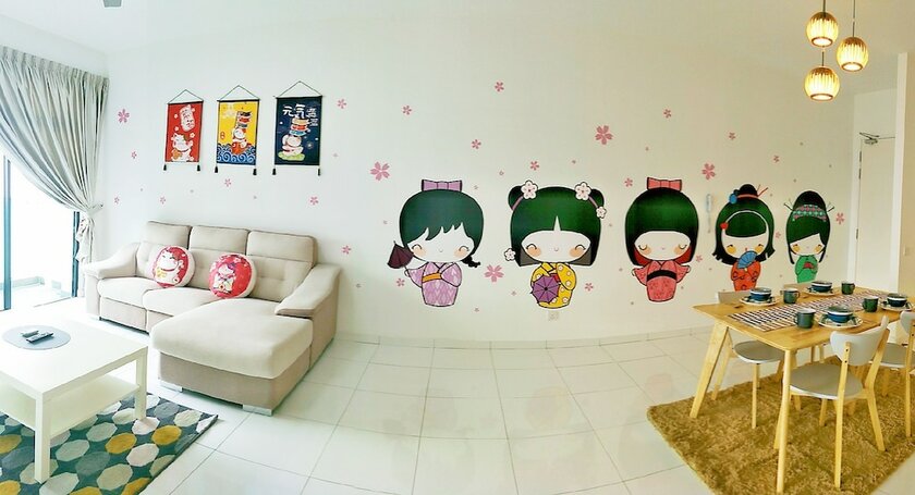 Imagen general del Hotel 3BR Luxury Japanese Suite AEON Bukit Indah. Foto 13