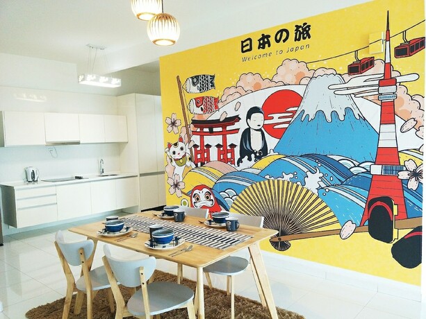 Imagen general del Hotel 3BR Luxury Japanese Suite AEON Bukit Indah. Foto 16