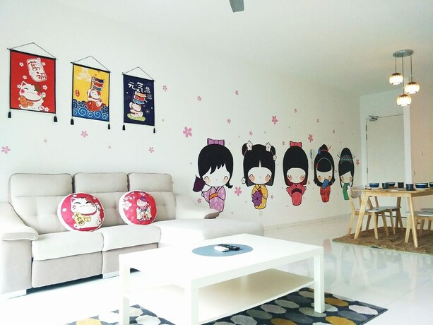 Imagen de la habitación del Hotel 3BR Luxury Japanese Suite AEON Bukit Indah. Foto 27