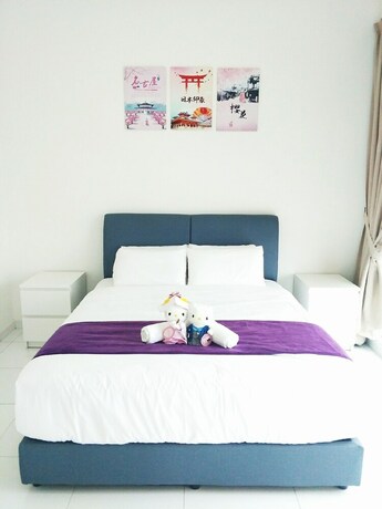Imagen de la habitación del Hotel 3BR Luxury Japanese Suite AEON Bukit Indah. Foto 30