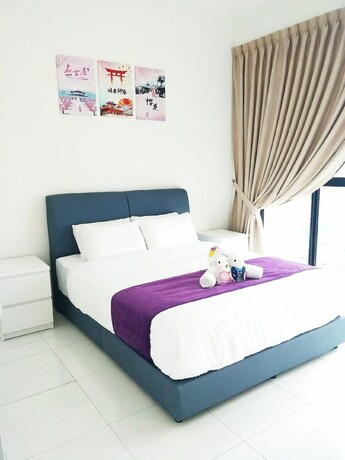 Imagen de la habitación del Hotel 3BR Luxury Japanese Suite AEON Bukit Indah. Foto 38
