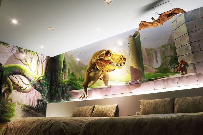 Imagen de la habitación del Hotel 3d Sunflower Embossed Bandb. Foto 3