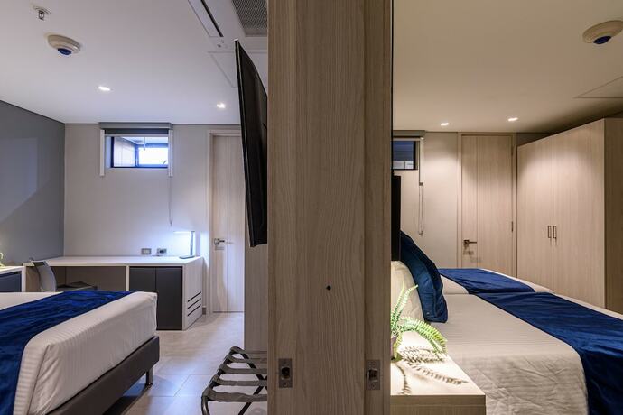 Imagen de la habitación del Hotel 4 Sur. Foto 18