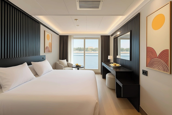 Imagen de la habitación del Hotel 4 nights Luxury Nile Cruise full board. Foto 8