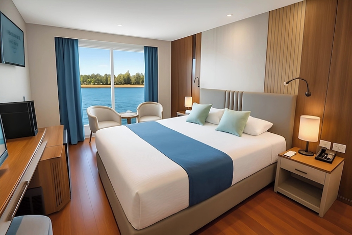 Imagen de la habitación del Hotel 4 nights Nile Cruise full board. Foto 9