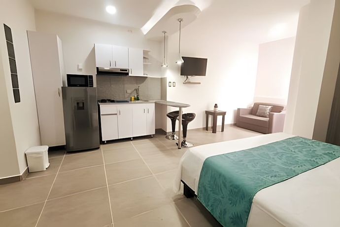 Imagen de la habitación del Hotel 401 Moderno Aparta-Suite en Versalles Tipo Loft - Cali Tower Suites and Lofts. Foto 2