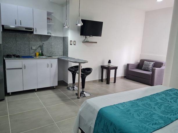 Imagen de la habitación del Hotel 401 Moderno Aparta-Suite en Versalles Tipo Loft - Cali Tower Suites and Lofts. Foto 11