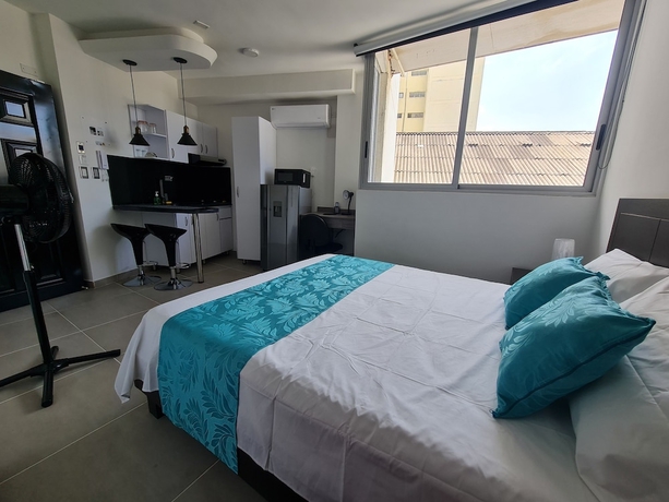 Imagen de la habitación del Hotel 402 Moderno Aparta-Suite en Versalles Tipo Loft - Cali Tower Suites and Lofts. Foto 4